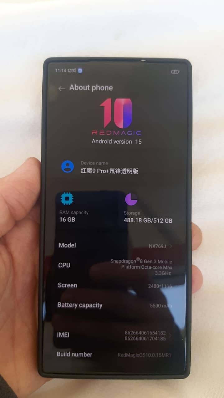 Redmagic 9pro plus 0