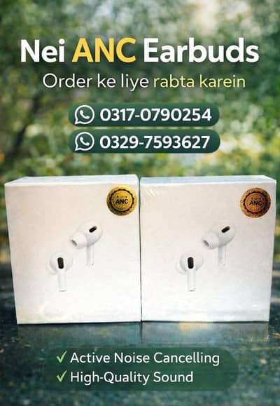 NEW ANC AIRBUDS (Available in stock only one piece)