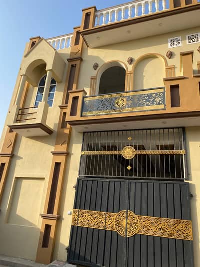 Asif town Rafi qamar road new brand luxury 4 marly proper double story house for sale