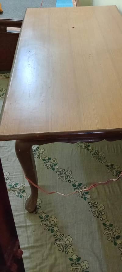 dining table and dressing table