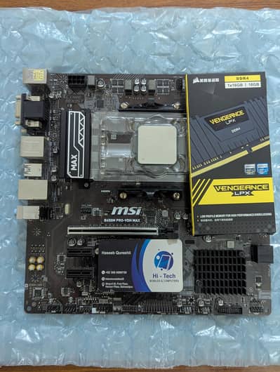 Ryzen 5 5600x Msi b450  corsair vengeance 16gb ddr4 3200 mhz combo