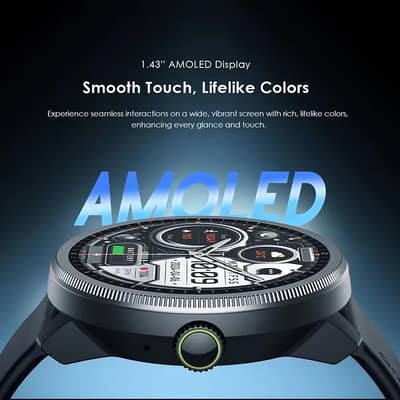 oraimo Watch 5R 1.43'' Amoled IP68 Smart Watch