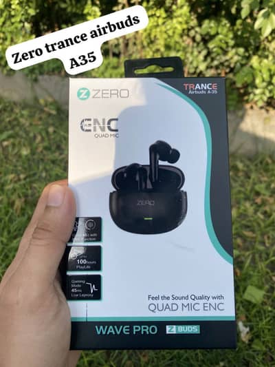 ZERO Bass Trance A35 Earbuds quality airbuds with bass