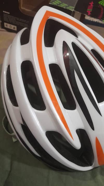 branded cycle helmet
