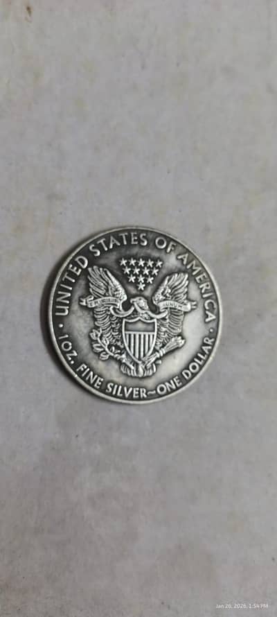 USA 1906 Walking Liberty One Dollar Coin, USA Old Coin & USA Rare Coin