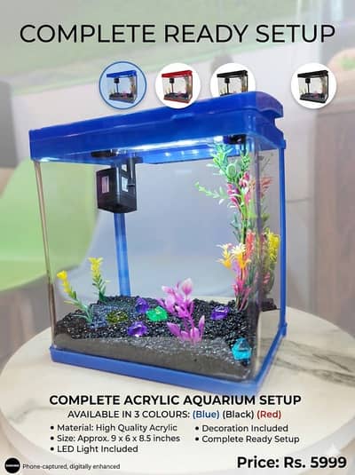China Nano aquarium small aquarium set