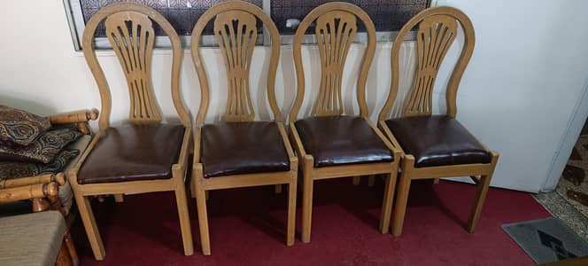 6 chairs oak lakri k hy