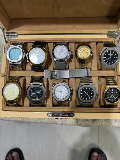 Pack of 10 used watches