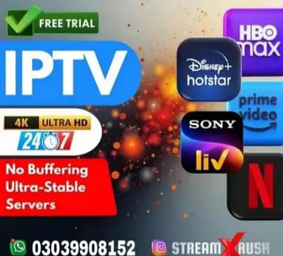 IPTV Opplex |Starshare | B1G | Ultra 4k | Geo tv | 03039908152