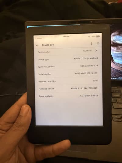 Amazon Kindle (10 generation)