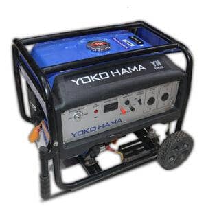 Yokohama 6 KVA Portable Generator – Petrol & Gas Dual Fuel