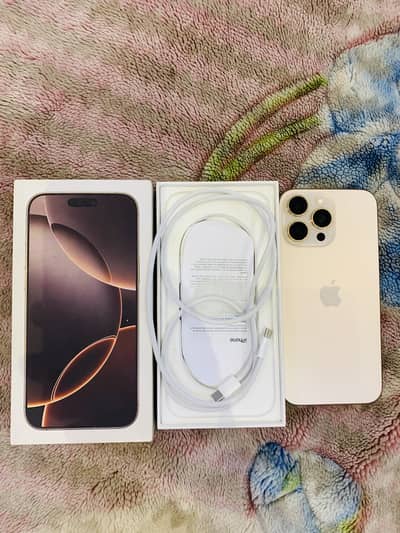 iPhone 16 Pro Max 256GB – 100% Battery Health