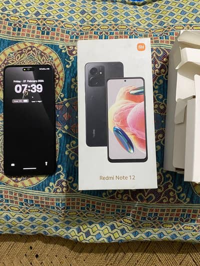 Redmi Note 12 outstanding mobile 03701453040 Location Sargodha city