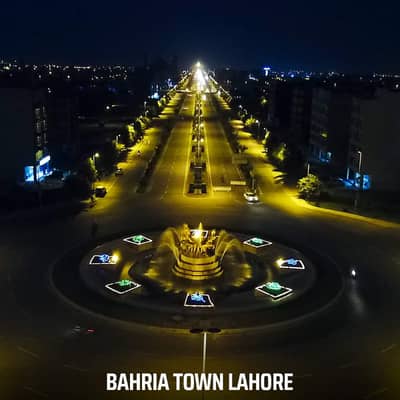 BUILDER LOCATION INVESTOR RATE 10 MARLA PLOT WITH POSSESSION UTLITY CHARGES PAID IS AVAILABLE FOR SALE IN GOLF VIEW RESIDENCIA, PHASE 2, BAHRIA TOWN, LAHORE
