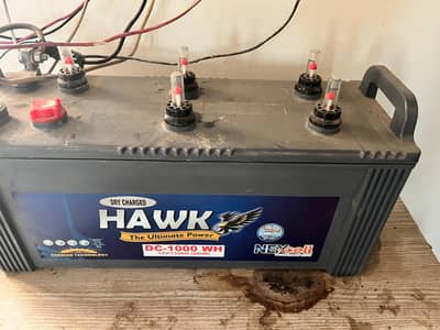 HAWK DC-1000WH 12V 135Ah Deep Cycle Battery – Excellent Condition