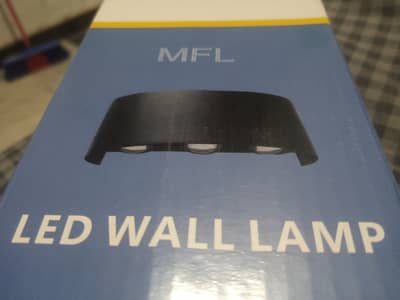 Led wall lamp 3 in 1 fancy light