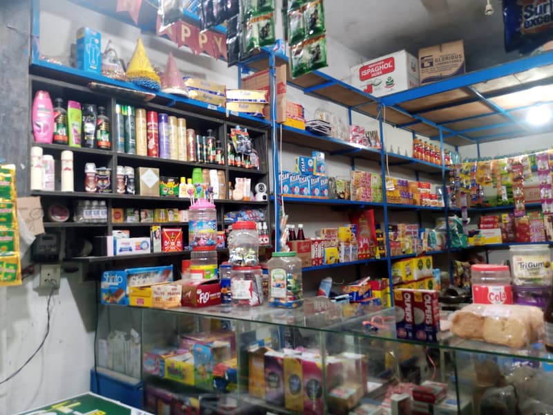 General store and refreshment corner Full setup 6