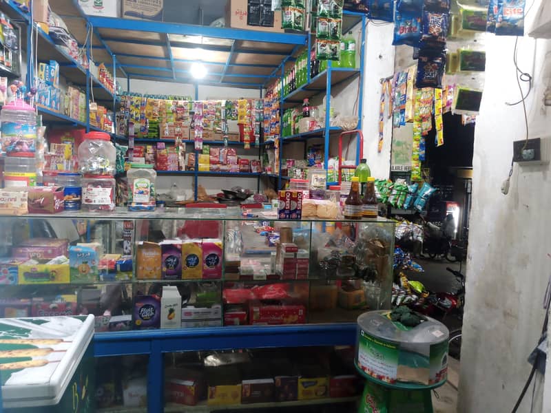 General store and refreshment corner Full setup 7