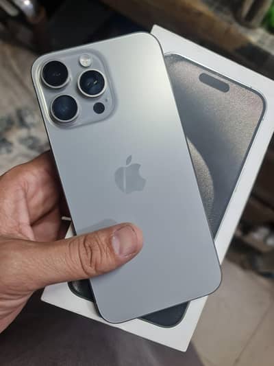Apple iphone 15 Pro Max 256GB Non PTA  10/10 Condition  With Box