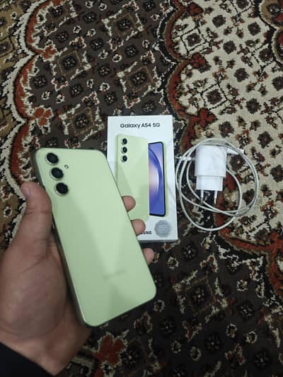 Samsung A54 5G 8/256 | PTA Approved | With Original Box & Charger