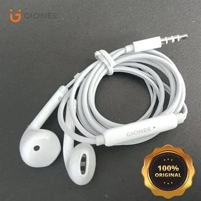 Geonee Wired Handsfree – High Bass – Best for Calls & Music