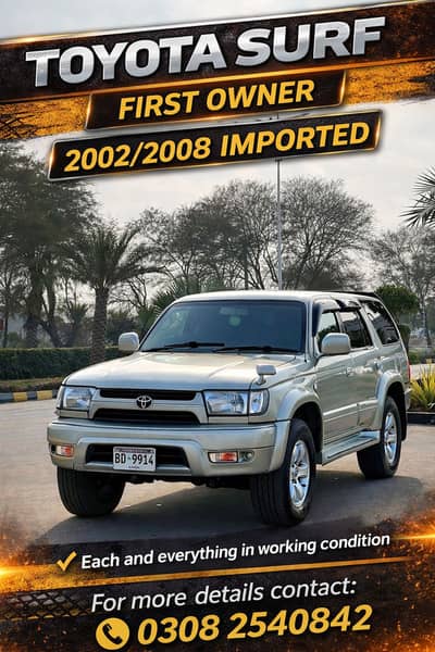 Toyota surf 2002/2008