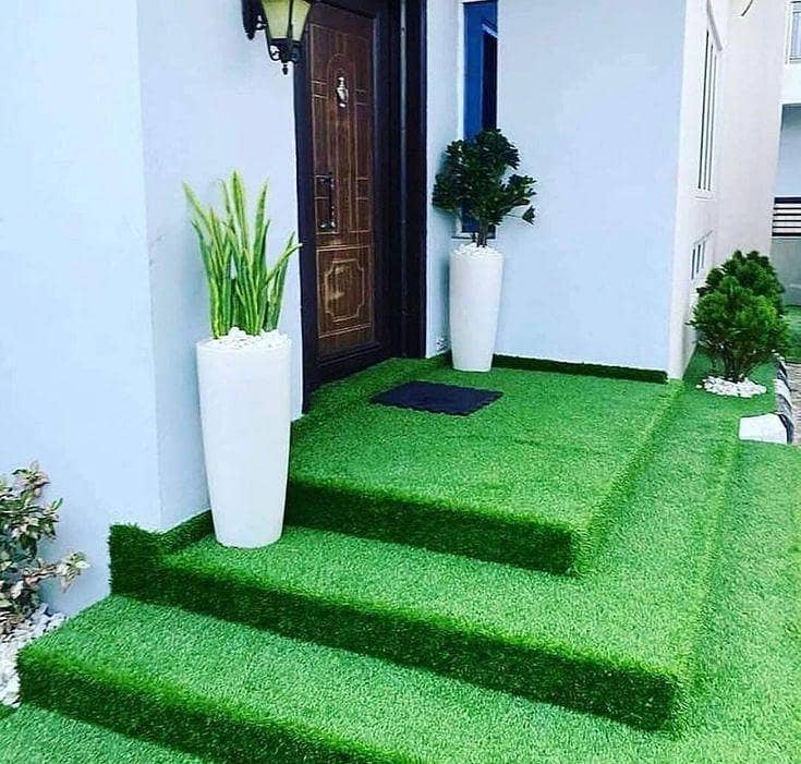 Artificial Grass available with fitting 4