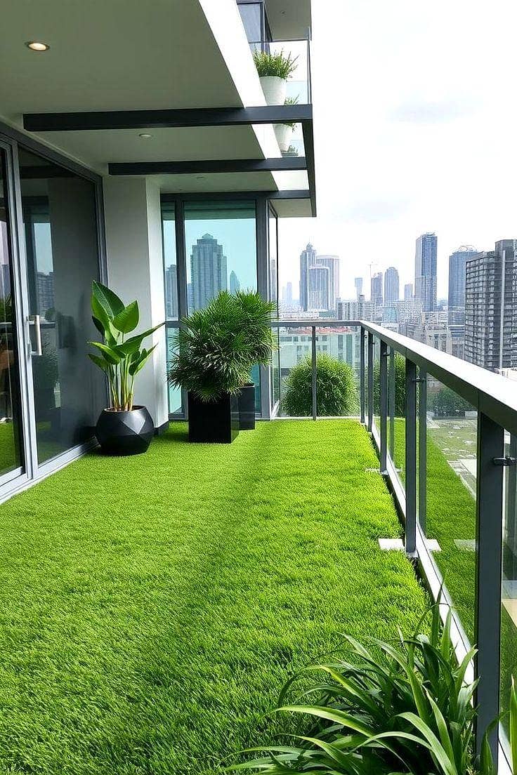 Artificial Grass available with fitting 9