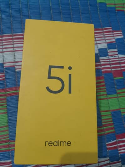 Real me 5i mobile For sell good condition ha working condition mein ha