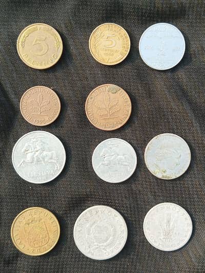 different country rare Coin only 100 rs per coin