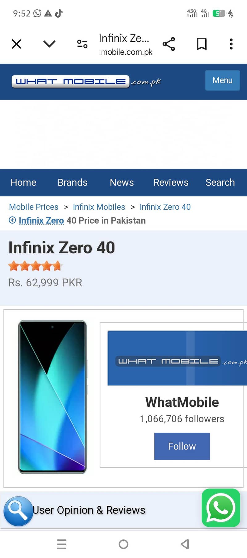 infinx zero 40 1