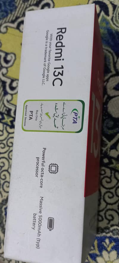 Redmi 13C one hand use