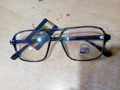 Men's double bridge glasses
