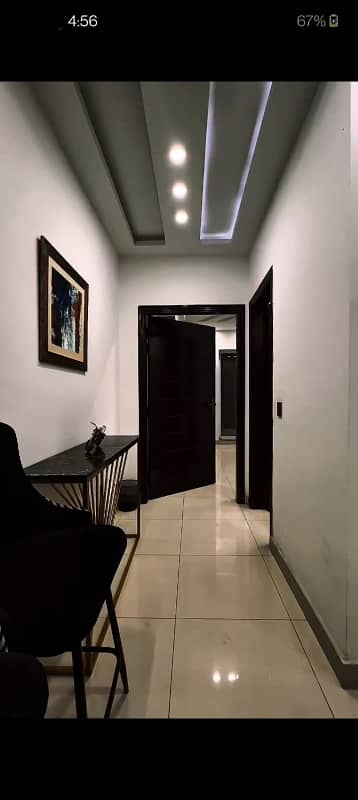 ONE BED FURNISHED APARTMENT FOR RENT IN SIGNATURE HEIGHTS DREAM GARDENS LAHORE.