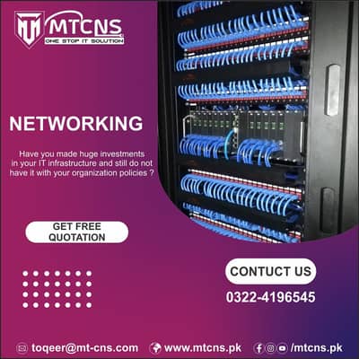  Professional Networking Services | LAN | Fiber | CCTV | WiFi Setup
