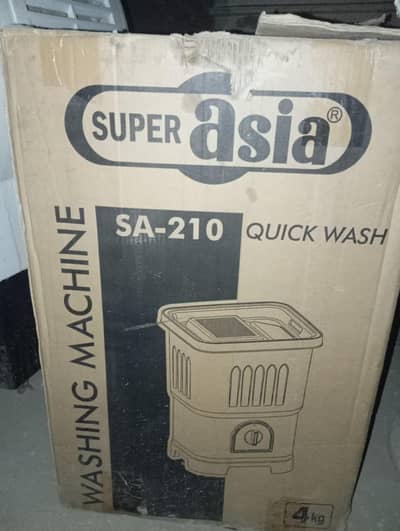 Super asia washing machine
