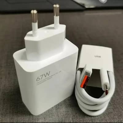 mi 67w 100% original charger with cable