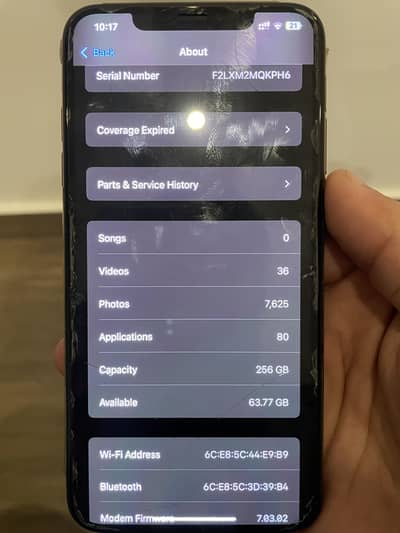 Iphone XS max 256gb PTA approved