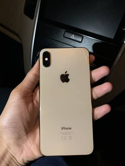 Iphone XSMAX PTA Approved 256GB Golden Color With original box