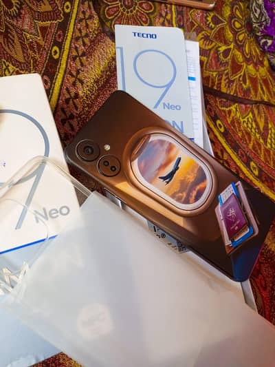 tecno camon 19new 6gb 128gb with box exchange possible