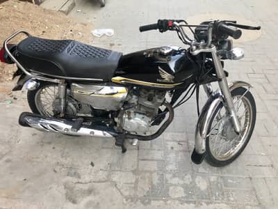 Honda cg125 5 gear espical addition 2021 model hyderabad number