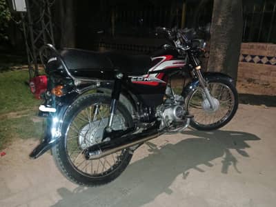 Honda 70 Black 2024 2025