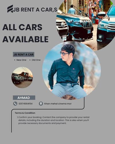 ALL CAR'S AVAILABLE FOR RENT KASUR