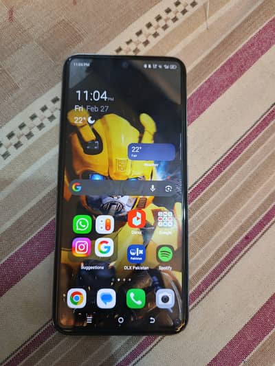 tecno spark30 pro with box and original charger