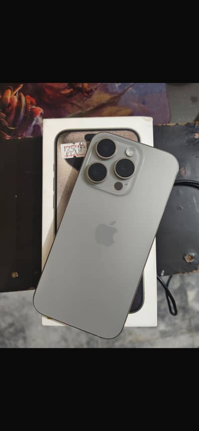 Iphone 15 pro PTA APPROVED 88% New condition