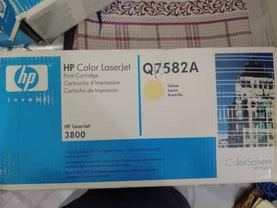 Hp 501/503A (3505-3800)yellow/Cyan original cartridge with Drum unit