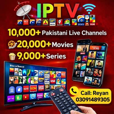Premium IPTV – 10,000+ Live Channels, 20,000+ Movies & 9,000+ Series