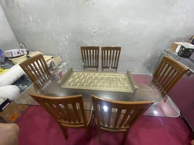 6 person dining table
