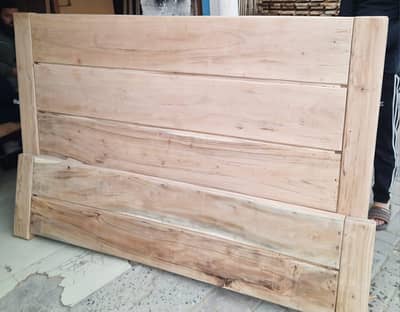 Wooden kora bed pure woden solid