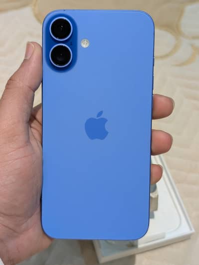 iphone 16 plus JV 95 health 10/10 new phone with box